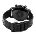 Emporio Armani Wrist Watch For Men Quartz Black Leather Strap Black Dial 41mm Watch AR1737. 
