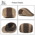LouisWill Men Berets Hats Cotton Berets Caps Summer Berets Outdoor Sunscreen Peaked Caps Fashion Short Eaves Golf Flat Caps Casual Hats Berets for Men. 