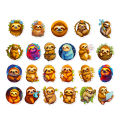 Diy Craft Sticker 50pcs Cute Cartoon Sloth Stickers Waterproof Vinyl Decals for Water Bottles Laptops Skateboards Diverse Animal Patterns Diy Art Decorative Graffiti Stickers Ideal for Scrapbooking. 