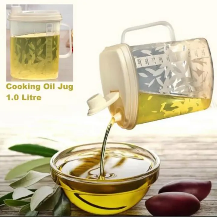 1%20Ltr%20Oil%20Jug%20Plastic%20Oil%20Jugs%20High%20Quality%20Clear%20Plastic%20Beautiful%20Design%20Cooking%20Essentials%20(1%20Liter)%201000%20ML%20Cooking%20Oil%20Jug%20with%20Lid%20&%20Handle%20Water%20Jug,%20Milk%20Jug,%20Liquid%20Container%20For%20Kitchen%20Long%20Life%20Useable%20A%20Grade%20Material%20-%20Image%207