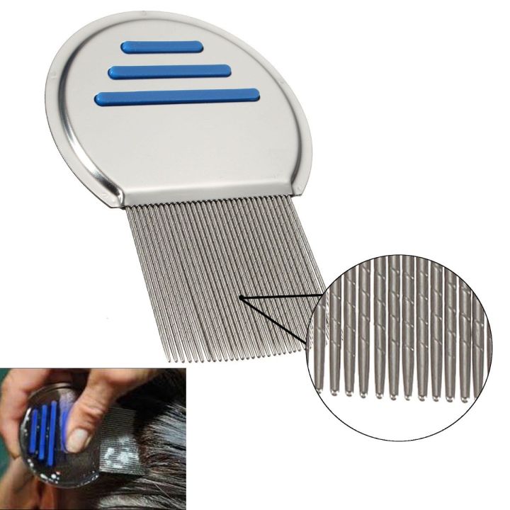 100%25%20Original%20Stainless%20Steel%20Needles%20Manual%20Anti%20Lice%20Comb%20Metal%20Needles%20For%20Men%20Women%20Comb%20Grooved%20Pins%20-%20Image%204