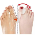 1 pair Silicone Toe Finger Separator, Corrector For Big Finger - Bunion Pedicure Silicon Gel Foot Protector Care. 