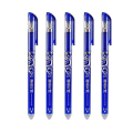 Erasable Pen Blue & Black Ink Ballpoint Pen for School | Blue & Black Erasable Gel Pen 0.5mm | Erasable Roller Gel Pen Blue & Black. 
