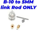 Link Rod B10 to 5mm Shaft Connecting Rod for Drill Chuck & 775 Motor. 