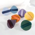 FANTZEI 6 Pieces Mini Powder Puff Face Soft Makeup Puff Velour Cosmetic Foundation Blender Sponge In Different 6 Colors Beauty Makeup Tools. 