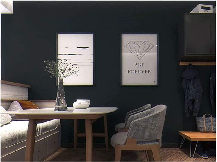 Matte%20Black%20Wallpaper%20Peel%20and%20Stick%20Wallpaper%20Vinyl%20Self%20Adhesive%20Decorative%20Film%20for%20Furniture%20Kitchen%20Counter%20Top%20Cabinets%20(12"%20X%2060")%20-%20Image%203