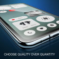 For Nothing CMF Phone 1 4in1 Set Ordinary Tempered Glass Protector Scratch and Explosion Proof Ultra-clear Full Coverage + for Nothing CMF Phone 1 cmf phone1 Camera Protector. 