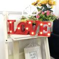 LED Love Joint Sign - Red | Romantic Decorative Light for Events & Home, Surprise your loved ones with this elegant and romantic decor piece.. 