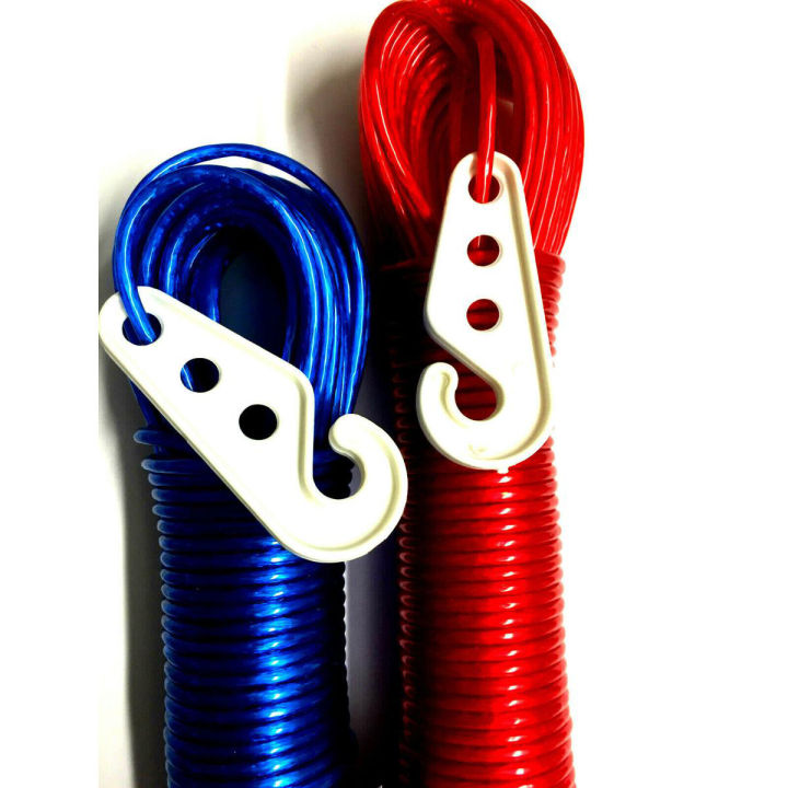 20 Meters Strong Wet Cloth Laundry Rope Coated Metal Cloth Drying Wire