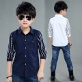Boy Shirts Children's Shirt Long Sleeve Kids Tops Boys Clothing. 