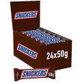 Snickers - Chocolate Candy Bars - 50 gm - Box of 24. 