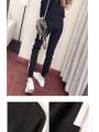 Korean Fashion Autumn Foot Pants Sports Set Female Two Sets Spring And Autumn Fashion Korean Version Leisure Students Tide Harlan Pants ( M ~ 4XL ). 