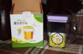 Crystal Oil Storage and Measuring Jar 400 ml (Lid color may be vary upon availability). 