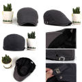 New Men's Ivy Hat Berets Cap Golf Driving Adjustable Sun Flat Plain Cabbie Newsboy Cap-Fashion 6Colors Hot. 