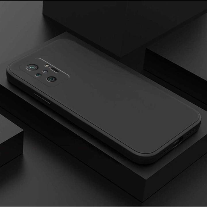 Protector of Phone For Xiaomi Redmi Note 10 Pro Silicone Case with Camera Protection