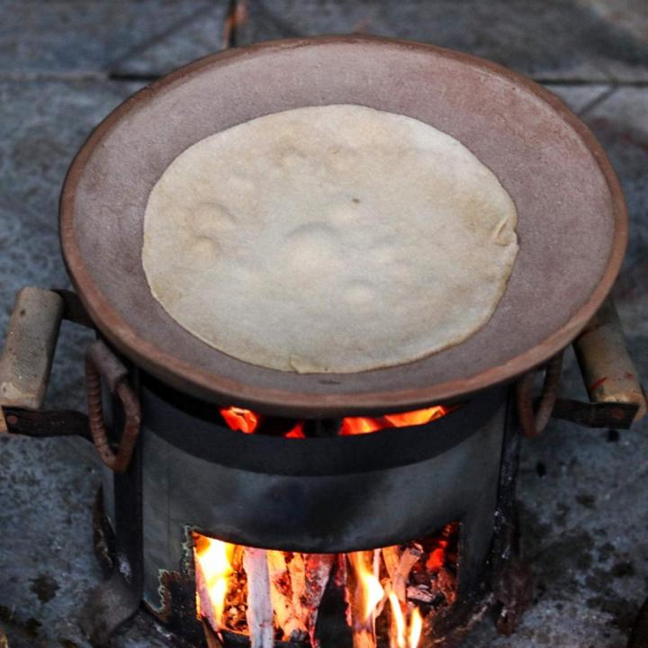 Stone/Earthen Tawa/Mitti Ke Bartan/Clay Tawa for Roti, Chappati, Paranthas/Indian Bread