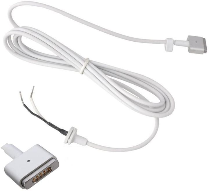 60W DC Cable "T-tip" Repair Cord for Macbook Air Pro Magsafe2 AC Adapter Charger