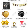 New Year 2025 Card Banner Theme Collection, Decoration 2k25 Themes Set For Home Office School & Naya Saal Mubarak Event Party Decoration Celebration Parties Decor Supplies Happy New Year Eve : PyUDnpGC. 