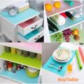 4pcs Fridge Mats, Refrigerator Liners Sheet – Non-Slip, Waterproof, and Easy to Clean Mats for Protecting Refrigerator Shelves, Drawers, and Storage Bins, Food Safety and Organization. 