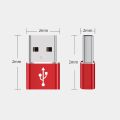 Mini Type-C Female to USB 3.0 Male Adapter Data Transfer Charging OTG Connector. 