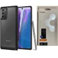 Spigen Ultra Hybrid Back Cover for Samsung Galaxy Note 20 Mobile Phone - ACS01420 – Matte Black. 