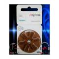 Signia Hearing Aids Battery - Size +312 - Brown. 