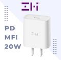 New Original ZMI PD 20w Fast Charger Type C Port HA716 Portable Size Adapter Wall Charger. 