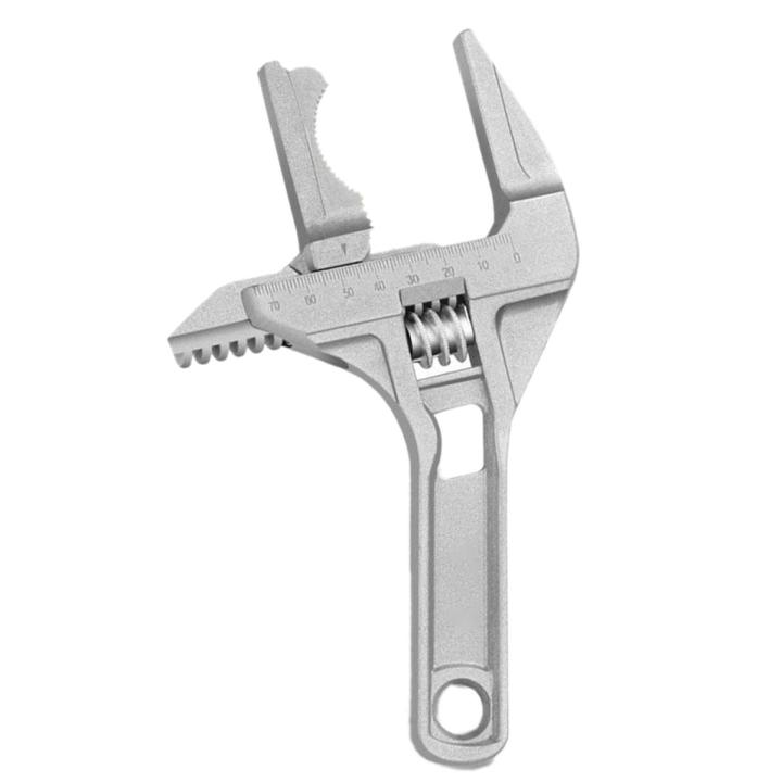 Adjustable Wrench Bathroom Spanner Wrenches Wide Jaw 6-68mm Aluminum Alloy Spanner Wrenches Shank Plumber Hand Tool C