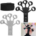 Silicone Hand Grip Device Finger Exerciser Strengthener Stretcher. 