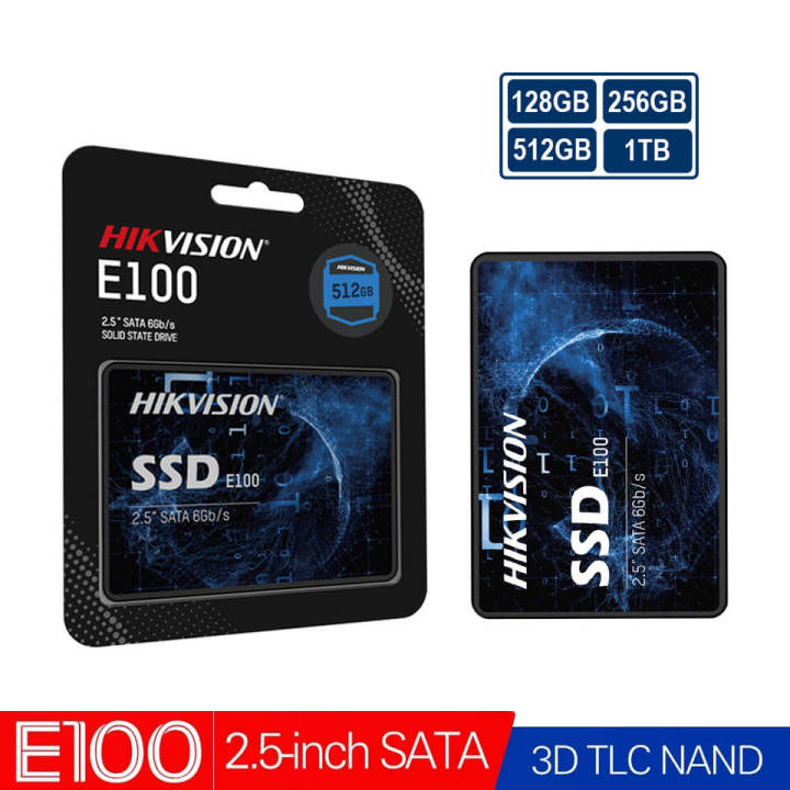Hikvision SSD 128GB 256GB 512GB 1TB 2.5 inch SATA 3.0 Internal Solid State Disk SDD 3D TLC Laptop PC Disk