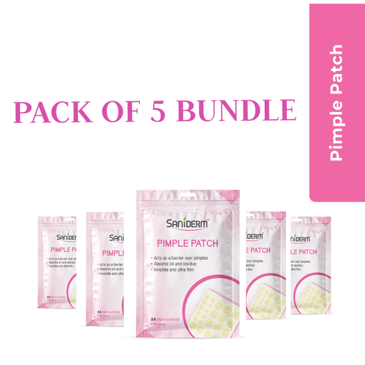 Saniderm Pimple Patch 24's (Pack of 5)