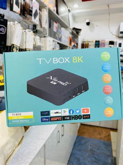 Android Box X98pro | 4GB RAM - 64GB ROM | Android 12 | 8k Resolution | Android TV Box