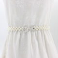 Fashion Pearl Belts For Women Dresses Elastic Buckle Ladies Belt Flower Butterfly Crystal Girls Waist Belts Waistband. 
