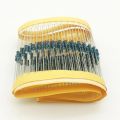 100Pcs 1/4w Metal Film Resistor 1% 10 ohm - 2.2M Ohm 1R 10R 100R 220R 1K 10K 100K Resistance. 