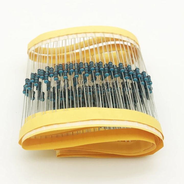 100Pcs%201/4w%20Metal%20Film%20Resistor%201%25%2010%20ohm%20-%202.2M%20Ohm%201R%2010R%20100R%20220R%201K%2010K%20100K%20Resistance%20-%20Image%204