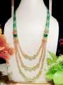 Multi-Layer Beaded Necklace for Women | Long Mala | Traditional Party & Festive Jewelry. 