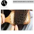 Bamboo Hair Brush, Hair Styling Comb, Wooden Bristles Hair Brush without Tips, Anti Static Hair Massage Brush with Non Slip Handle for Curly Long Short Thick Thin Hair, Large Size Hair Brush for Men and Women – M.R Traders. 