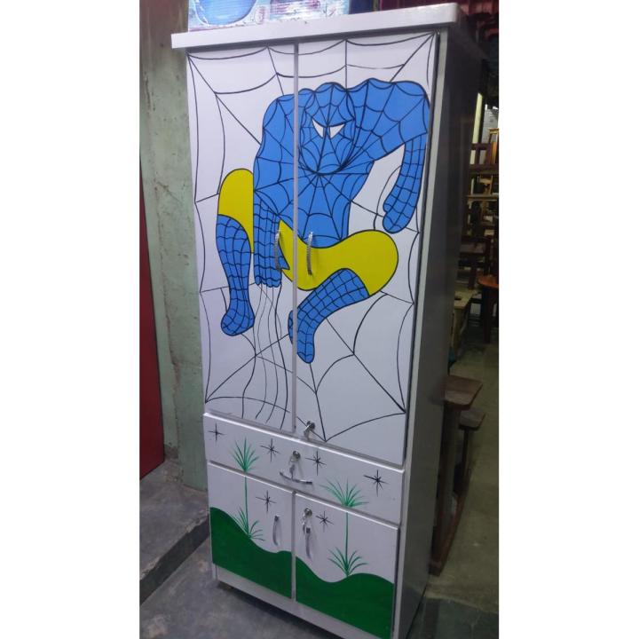 Baby Wardrobe-Storage Wardrobe-Kids Wardrobe for Toys-Wooden Small Almari for Kids-Cupboard for Kids-Wardrobe for Multipurpose use.