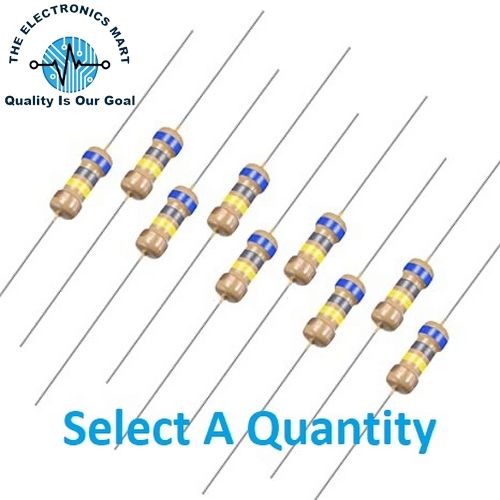 50,100,200,500,1000,PCS 680K Ohm 1/4 Watt 5% Carbon Film Resistor Through Hole In Pakistan
