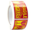 Fragile Warning Mark Sticker Scratch-Resistant Careful Handling Fragile Warning Sign Sticker. 