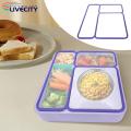 Silicone Replacement Seals for Lunch Boxes Omiebox Lid Seal Gasket Replacement for Kids Bento Lunch Box Insulated Food Container Accessories Lunch Box Lid Replacement Gaskets. 