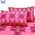 Khan Tex Cotton Embroidery Double Bedsheet Set With Two Pillow Covers – Premium Quality Elegant Embroidery Pattern Softest Cool Pure Cotton Bed Sheets. 