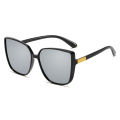 Fashion Square Sunglasses Retro Oversized Sun Glasses Big Frame Black Shades UV400 Protection Eyewear Fishing Goggles. 