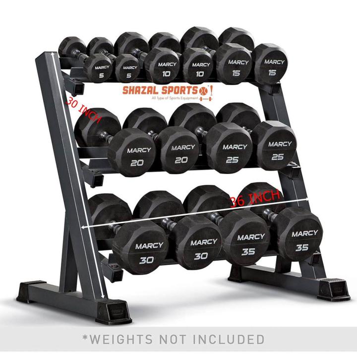 Full rack of dumbells sale