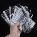Transparent Small Ziplock Plastic Bags Jewelry Reclosable Storage Bag Packaging Clear PVC Self Sealing Pouches. 