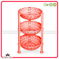 Vegetable Kitchen Corner Rack Storage Stand Plastic Frame (Large Size). 