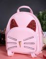 Cat face imported mini Bagpack for university girls for college, school girls Bagpack for girls trending bags for girls. 