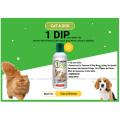 1DIP LIME SULFUR DIP - CONCENTRATED - FOR DOGS AND CATS - QUICK EFFECT. 