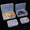 Transparent Jewelry Storage Boxes Rectangle Plastic Case Necklace Earrings Rings Container Box Jewelry Organizer. 