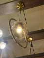 Hanging Glass Ball - Bulb Fixture Lighting Indoor Restaurant Fancy Decorative Hanging Ceiling Pendant Decor E27 Lamp Chandelier. 